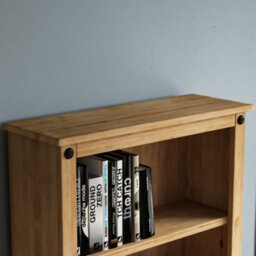 Lassic Vida Designs Corona Solid Pine Large Bookcase Freestanding Shelving Unit (H)1700mm (W)750mm (D)290mm - thumbnail 4
