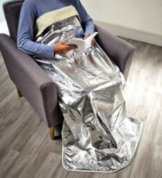 Zero Degree Ultimate Heat Retaining Blanket - 146 X 94Cm Soft, Lightweight, Reversible And Water-Resistant Polyester Fleece Throw - thumbnail 2