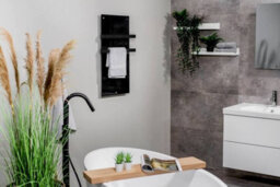 Eurom Sani 400 Wifi Black Infrared Towel Heater - thumbnail 2