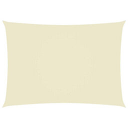 Berkfield Sunshade Sail Oxford Fabric Rectangular 2.5X4.5 M Cream