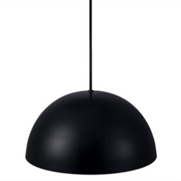 Nordlux Ellen Metal Pendant Light Dome Shade Black,mains - thumbnail 2
