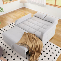 Btm Multifunctional Folding Sofa Bed With Sleeping Function, Daybed, Sofa, Ideal For Home Or Dormitories, 180X127 Cm - thumbnail 2