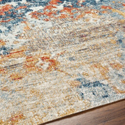 Livabliss Huntington Beach-Modern Blue Yellow Orange In- & Outdoor Rug 160 X 213 Cm Easy Care, Non Shedding - thumbnail 3