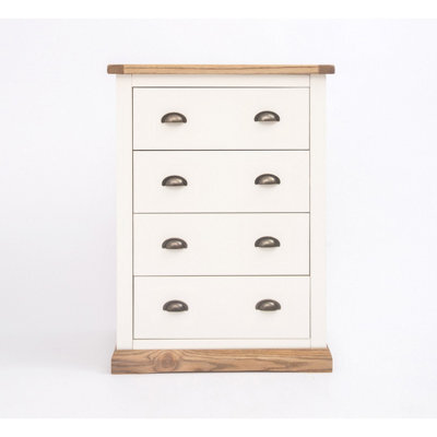 Cabinet Bits Tropea 4 Drawer Chest Of Drawers Brass Cup Handle - image 1