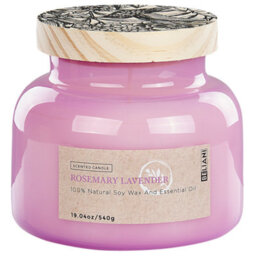 Beliani Scented Candle Delight Bliss Soy Wax Fresh Notes - thumbnail 1