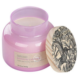 Beliani Scented Candle Delight Bliss Soy Wax Fresh Notes - thumbnail 4