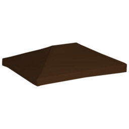 Walplus Gazebo Top Cover 310 G/ma 3X4 M Brown - thumbnail 2