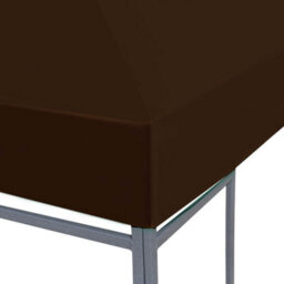 Walplus Gazebo Top Cover 310 G/ma 3X4 M Brown - thumbnail 3