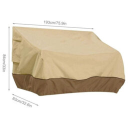 Uv Resistant And Dustproof Outdoor Sofa Covers, Balcony Garden Furniture Patio Bench Cover - thumbnail 2