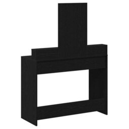 Walplus Dressing Table Black Oak 100 X 41 X 140 Cm Engineered Wood - thumbnail 8
