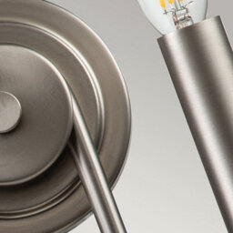 Luminosa Lighting Luminosa Capitol Hill 2 Light Candle Wall Lamp, Brushed Nickel - thumbnail 5
