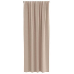 Berkfield Modern Curtains With Curtains 2 Pcs Taupe 260 X 140 Cm Polyester - thumbnail 4