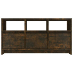 Vidaxl Tv Cabinet Smoked Oak 102X37.5X52.5 Cm Engineered Wood - thumbnail 6