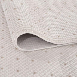 The Rugs Carmel Cream/beige Dots Area Rug And Runner Non Shedding, Stain Resistant, Soft - thumbnail 3