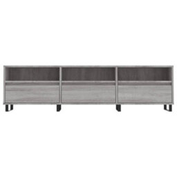 Berkfield Tv Cabinet Grey Sonoma 150X30X44.5 Cm Engineered Wood - thumbnail 5