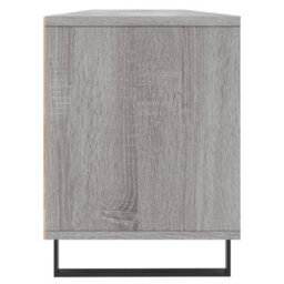 Berkfield Tv Cabinet Grey Sonoma 150X30X44.5 Cm Engineered Wood - thumbnail 7