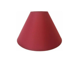 "9"" Luxury Cotton Textured Fabric Coolie Light Shade Purpose Table Floor Ceiling Practical & Eye Caring Lampshade Burgundy"