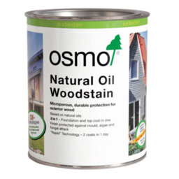 Osmo Natural Oil Woodstain (Satin) 907 Quartz Grey 750Ml