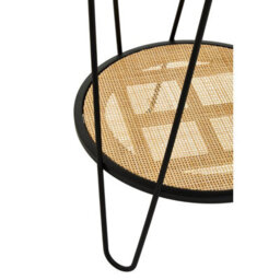 Orsina Side Table With Hairpin Legs, Stylish Design Lounge Table, Minimalist Hallway Table With Metal Hairpin Legs - thumbnail 4