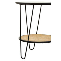 Orsina Side Table With Hairpin Legs, Stylish Design Lounge Table, Minimalist Hallway Table With Metal Hairpin Legs - thumbnail 6