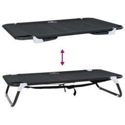 Walplus Black Dog Bed Ml Oxford Fabric And Steel, 1-Piece - thumbnail 8