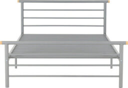 Seconique Orion 4Ft Small Double 120Cm Bed Frame In Metal With Metal Base - thumbnail 5