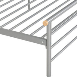 Seconique Orion 4Ft Small Double 120Cm Bed Frame In Metal With Metal Base - thumbnail 8