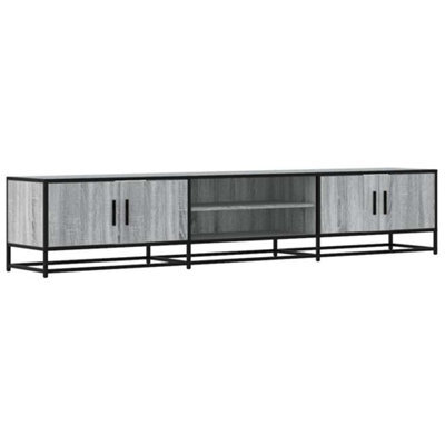 Berkfield Industrial Tv Cabinet Grey Sonoma 210X35X41 Cm Engineered Wood - image 1