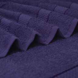 Casabella Towels Luxury 4 Pack Bath Sheets 100% Cotton Super Soft Quick Dry Highly Absorbent Bathroom Towels Purple - thumbnail 7