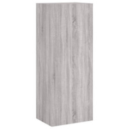 Berkfield Tv Wall Cabinet Grey Sonoma 40.5X30X102 Cm Engineered Wood - thumbnail 2