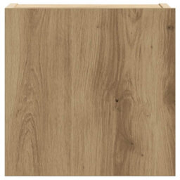 Berkfield 8 Piece Tv Cabinet Set Wall-Mounted Artisan Oak Engineered Wood - thumbnail 9