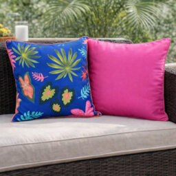 Peggy Wilkins Water Resistant Outdoor Garden Cushion Tropical Haze - thumbnail 2