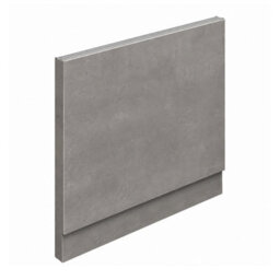 Plum&clay Nebula Concrete Effect End Bath Panel Adjustable Height (W)800mm - thumbnail 2