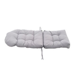 Living And Home Light Grey Waterproof Garden Chair Bench Seat Pad Cushion Swing Chair Hanging Basket Egg Chair Seat Cushion 110Cm L X 48Cm W - thumbnail 2