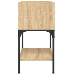 Berkfield Elegant Bedside Tables 2 Pcs Sonoma Oak 40.5X31X60 Cm Engineered Wood - thumbnail 8