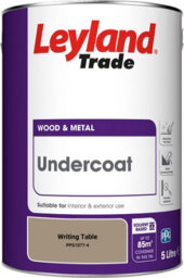 Leyland Trade Wood & Metal Undercoat Paint Writing Table (Ppg1077-4) 5L - thumbnail 2