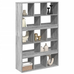 Berkfield Room Divider Grey Sonoma 100X33X156.5 Cm Engineered Wood - thumbnail 3
