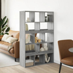 Berkfield Room Divider Grey Sonoma 100X33X156.5 Cm Engineered Wood - thumbnail 1