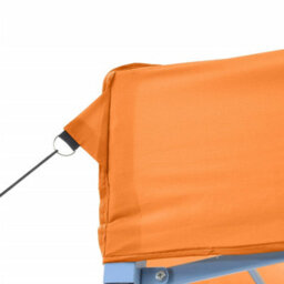Walplus Foldable Party Tent Garden Gazebo Canopy Pop-Up With 4 Sidewalls Orange - thumbnail 8