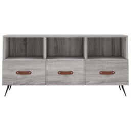 Walplus Tv Cabinet Grey Sonoma 102X36X50 Cm Engineered Wood - thumbnail 5