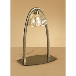 Luminosa Lighting Luminosa Alfa Large Table Lamp 1 Light G9, Antique Brass - thumbnail 2