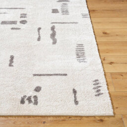 Livabliss Fossay Shaggy-Washable Beige Charcoal Modern Hig Pile Living Bedroom Rug 120 X 170 Cm Easy Care, Non Shedding - thumbnail 5