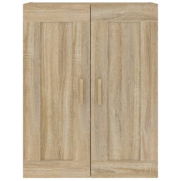 Berkfield Wall Cabinet Sonoma Oak 69.5X32.5X90 Cm Engineered Wood - thumbnail 5