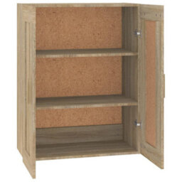 Berkfield Wall Cabinet Sonoma Oak 69.5X32.5X90 Cm Engineered Wood - thumbnail 6