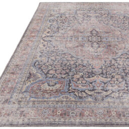 Traditional Persian Abstract Bordered Floral Easy To Clean Rug For Dining Room Bed Room And Living Room-120Cm X 170Cm - thumbnail 3