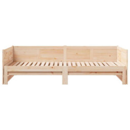 Walplus Pull-Out Day Bed Brown 180 X 200 Cm Solid Pine Wood - thumbnail 6