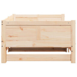 Walplus Pull-Out Day Bed Brown 180 X 200 Cm Solid Pine Wood - thumbnail 7