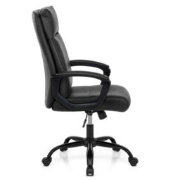Atlantic Turin Office Chair Black Faux Leather - thumbnail 3