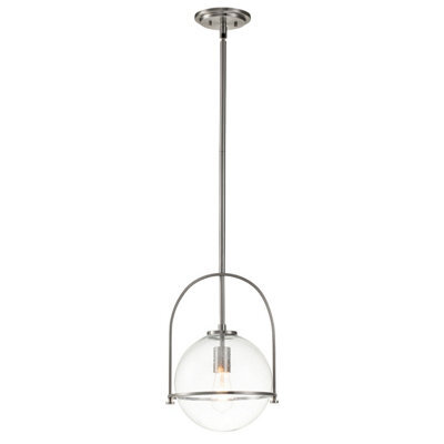 Luminosa Lighting Luminosa Hinkley Somerset Globe Pendant Ceiling Light Brushed Nickel - image 1