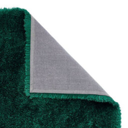 Jewel Green Shaggy Plain Modern Easy To Clean Rug For Living Room And Bedroom-60Cm X 120Cm - thumbnail 4